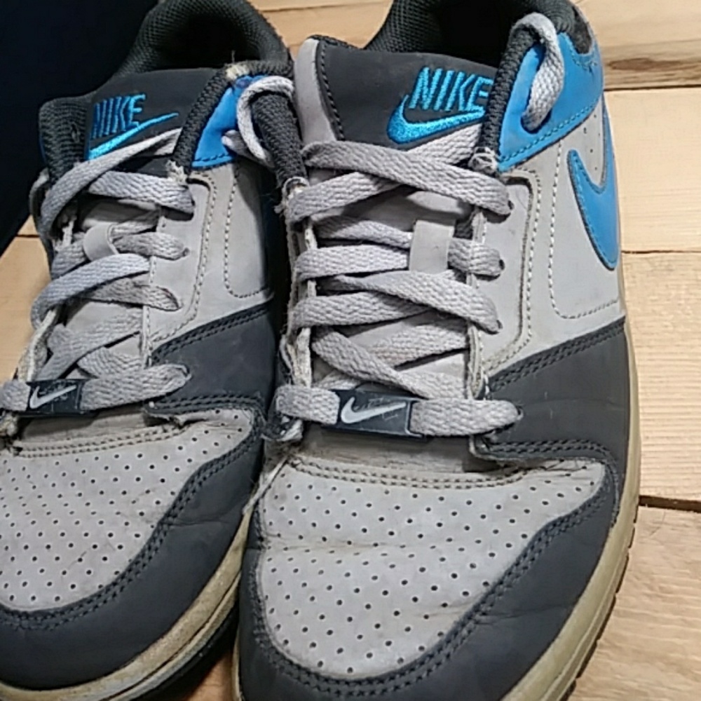 Blue and Grey Nike Sneaks-updated!